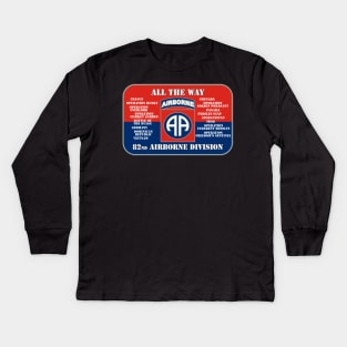 82nd Airborne Division Kids Long Sleeve T-Shirt